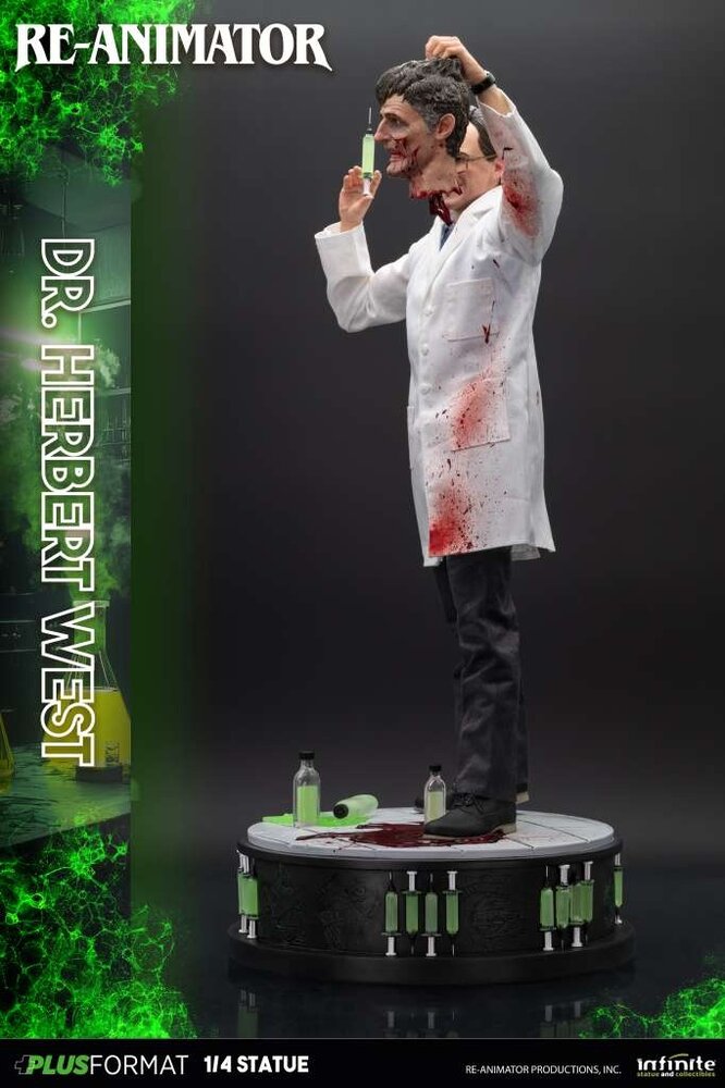 Infinite Statue Re-Animator Statue 1/4 Dr Herbert West 53 cm Infinite Statue Re-Animator Statue 1/4 Dr Herbert West 53 cm