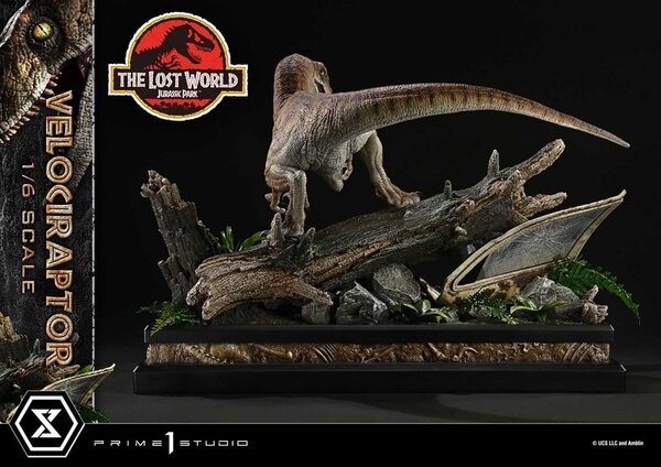 Prime 1 Studio Jurassic Park II Legacy Museum Collection Statue 1/6 Velociraptor 41 cm