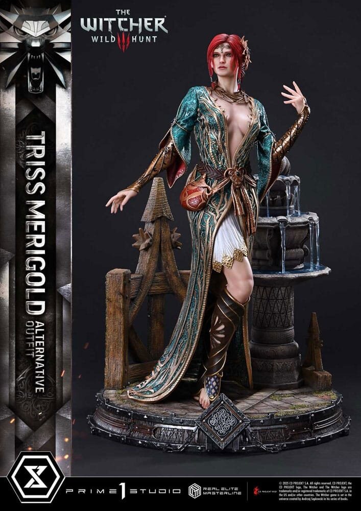 Prime 1 Studio The Witcher 3: Wild Hunt Real Elite Masterline Series Statue 1/4 Triss Merigold 52 cm Prime 1 Studio The Witcher 3: Wild Hunt Real Elite Masterline Series Statue 1/4 Triss Merigold 52 cm