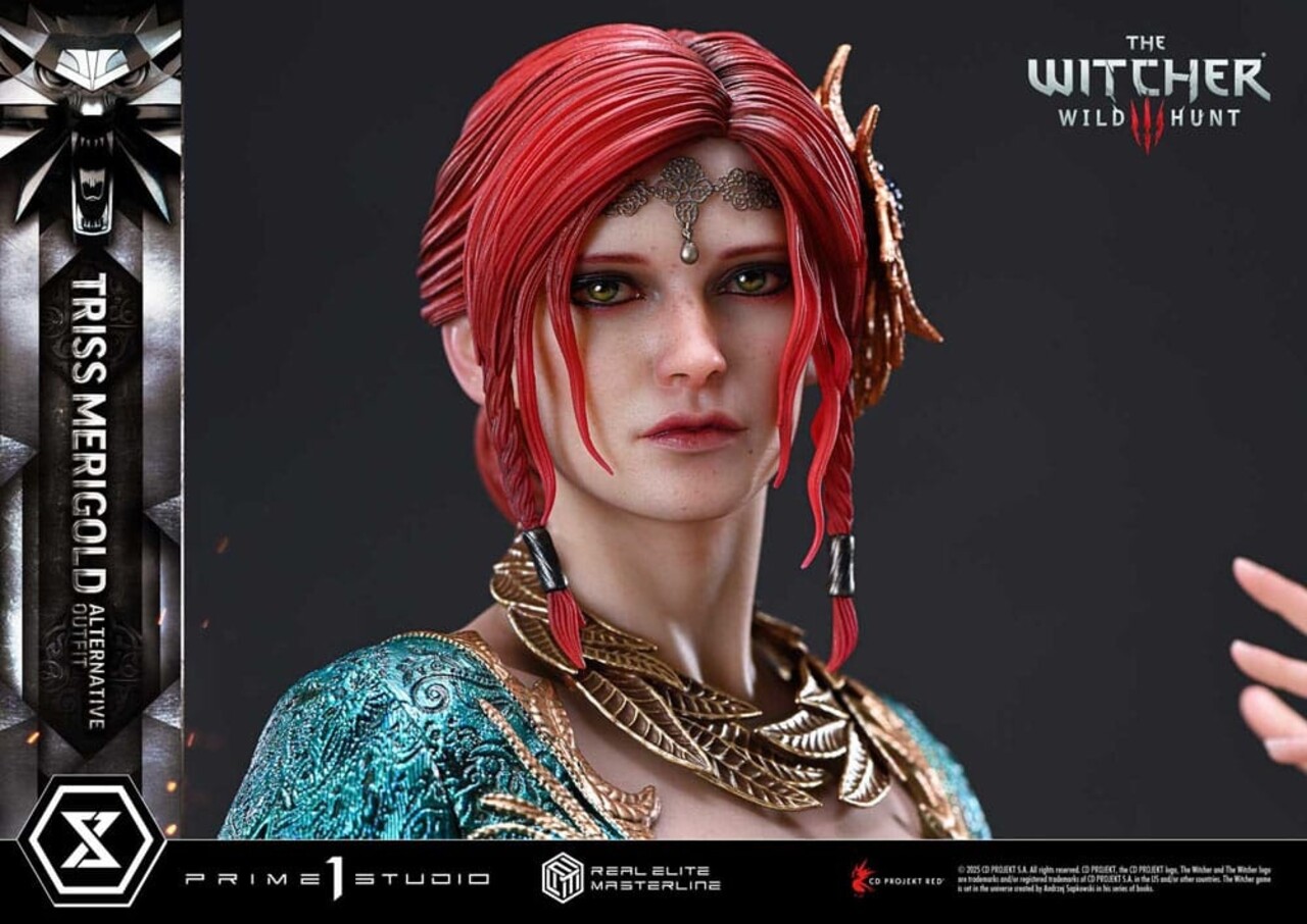Prime 1 Studio The Witcher 3: Wild Hunt Real Elite Masterline Series Statue 1/4 Triss Merigold 52 cm Prime 1 Studio The Witcher 3: Wild Hunt Real Elite Masterline Series Statue 1/4 Triss Merigold 52 cm
