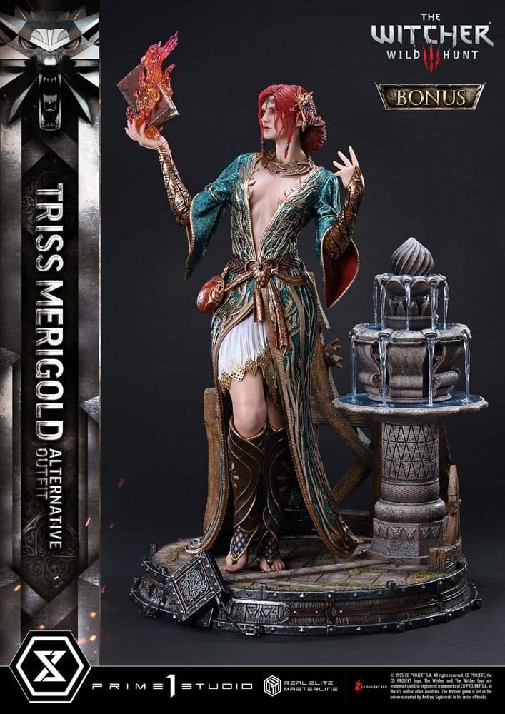 Prime 1 Studio The Witcher 3: Wild Hunt Real Elite Masterline Series Statue 1/4 Triss Merigold Bonus Version 52 cm Prime 1 Studio The Witcher 3: Wild Hunt Real Elite Masterline Series Statue 1/4 Triss Merigold Bonus Version 52 cm