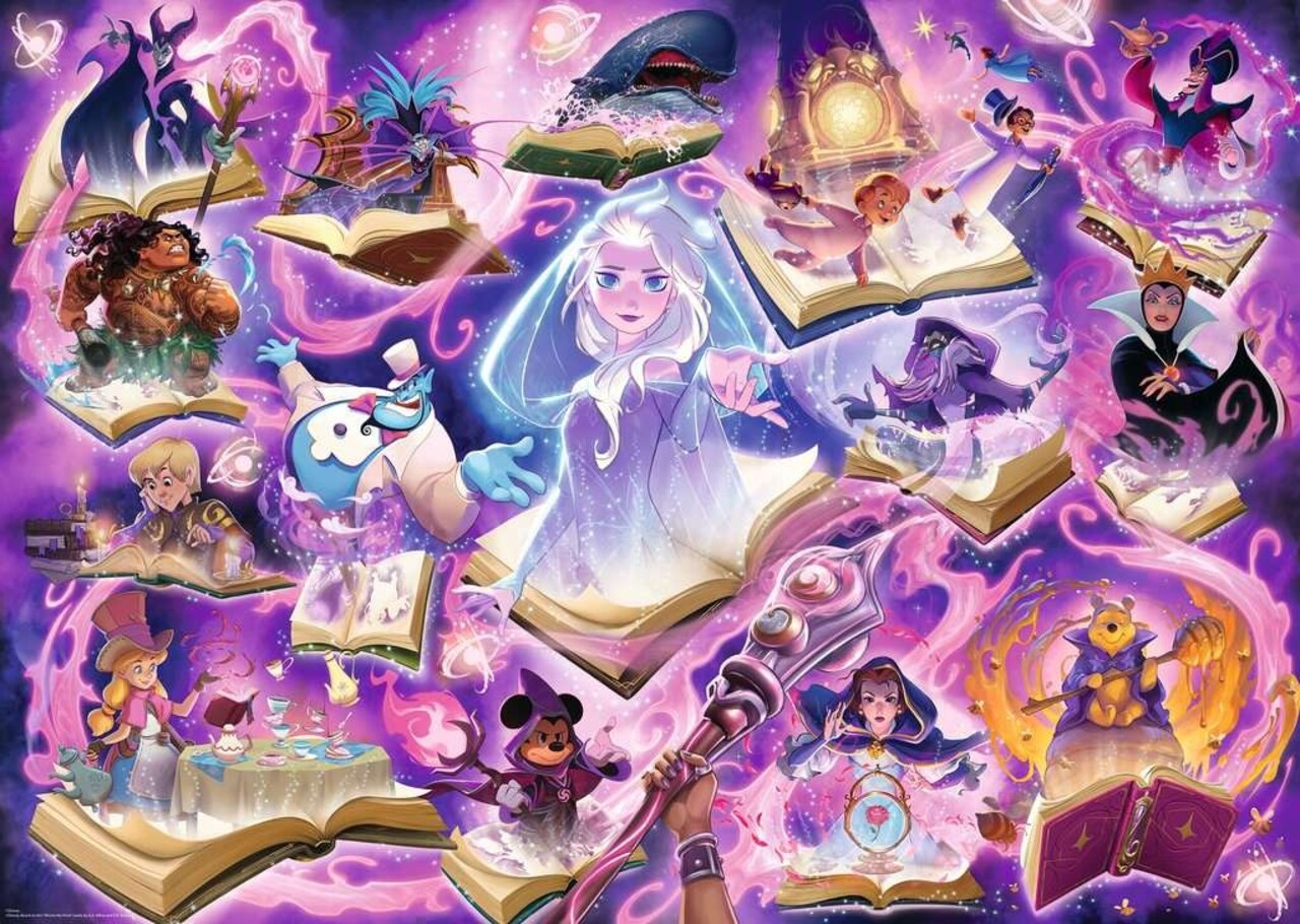 Ravensburger Disney Lorcana: Glimmers of the Realm Amethyst Puzzel (1000 stukken)