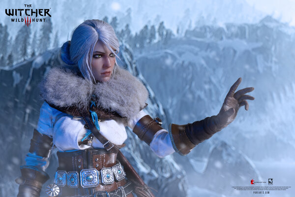 Pure Arts The Witcher 3: Wild Hunt Action Figure 1/6 Ciri of Cintra 30 cm Pure Arts The Witcher 3: Wild Hunt Action Figure 1/6 Ciri of Cintra 30 cm