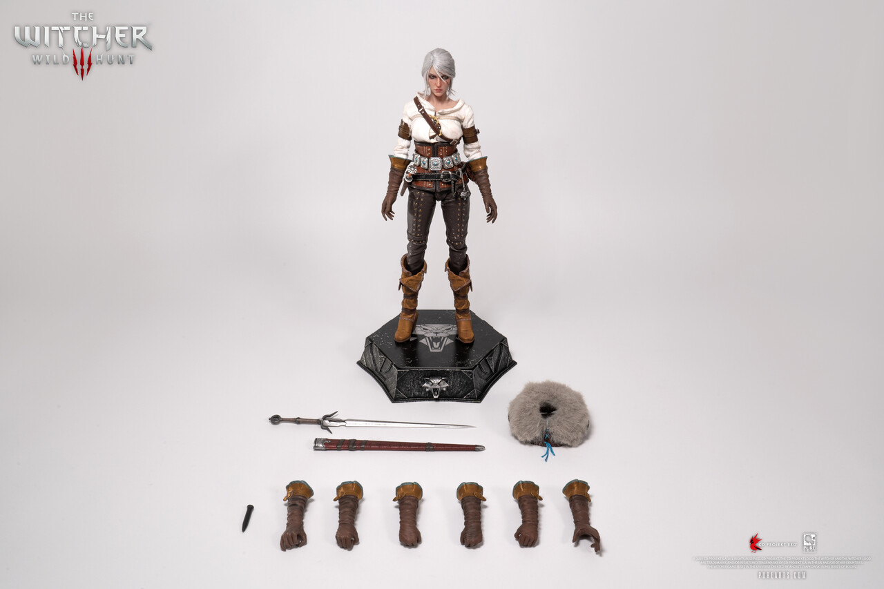 Pure Arts The Witcher 3: Wild Hunt Action Figure 1/6 Ciri of Cintra 30 cm Pure Arts The Witcher 3: Wild Hunt Action Figure 1/6 Ciri of Cintra 30 cm