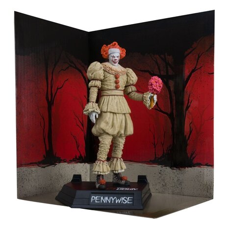 McFarlane Toys It: Welcome to Derry Movie Maniacs PVC Statue Pennywise (Flashback) (Gold Label) 16 cm McFarlane Toys It: Welcome to Derry Movie Maniacs PVC Statue Pennywise (Flashback) (Gold Label) 16 cm