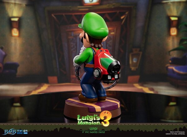 First 4 Figures Luigi's Mansion 3 PVC Statue Luigi 23 cm First 4 Figures Luigi's Mansion 3 PVC Statue Luigi 23 cm