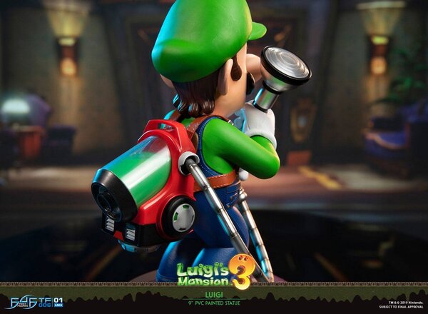 First 4 Figures Luigi's Mansion 3 PVC Statue Luigi 23 cm First 4 Figures Luigi's Mansion 3 PVC Statue Luigi 23 cm
