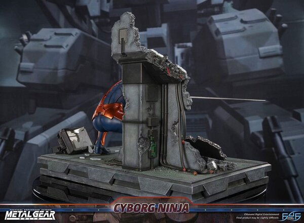 First 4 Figures Metal Gear Solid Statue Cyborg Ninja (Gray Fox) 41 cm