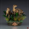 Iron Studios Jurassic Park Deluxe Art Scale Statue 1/10 Just The Two Raptors 20 cm