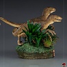 Iron Studios Jurassic Park Deluxe Art Scale Statue 1/10 Just The Two Raptors 20 cm Iron Studios Jurassic Park Deluxe Art Scale Statue 1/10 Just The Two Raptors 20 cm