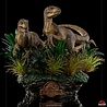 Iron Studios Jurassic Park Deluxe Art Scale Statue 1/10 Just The Two Raptors 20 cm
