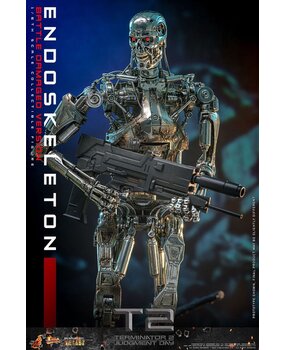 Hot Toys Terminator 2: Judgment Day Action Figure 1/6 Endoskeleton (Battle Damaged Version) 31 cm Hot Toys Terminator 2: Judgment Day Action Figure 1/6 Endoskeleton (Battle Damaged Version) 31 cm