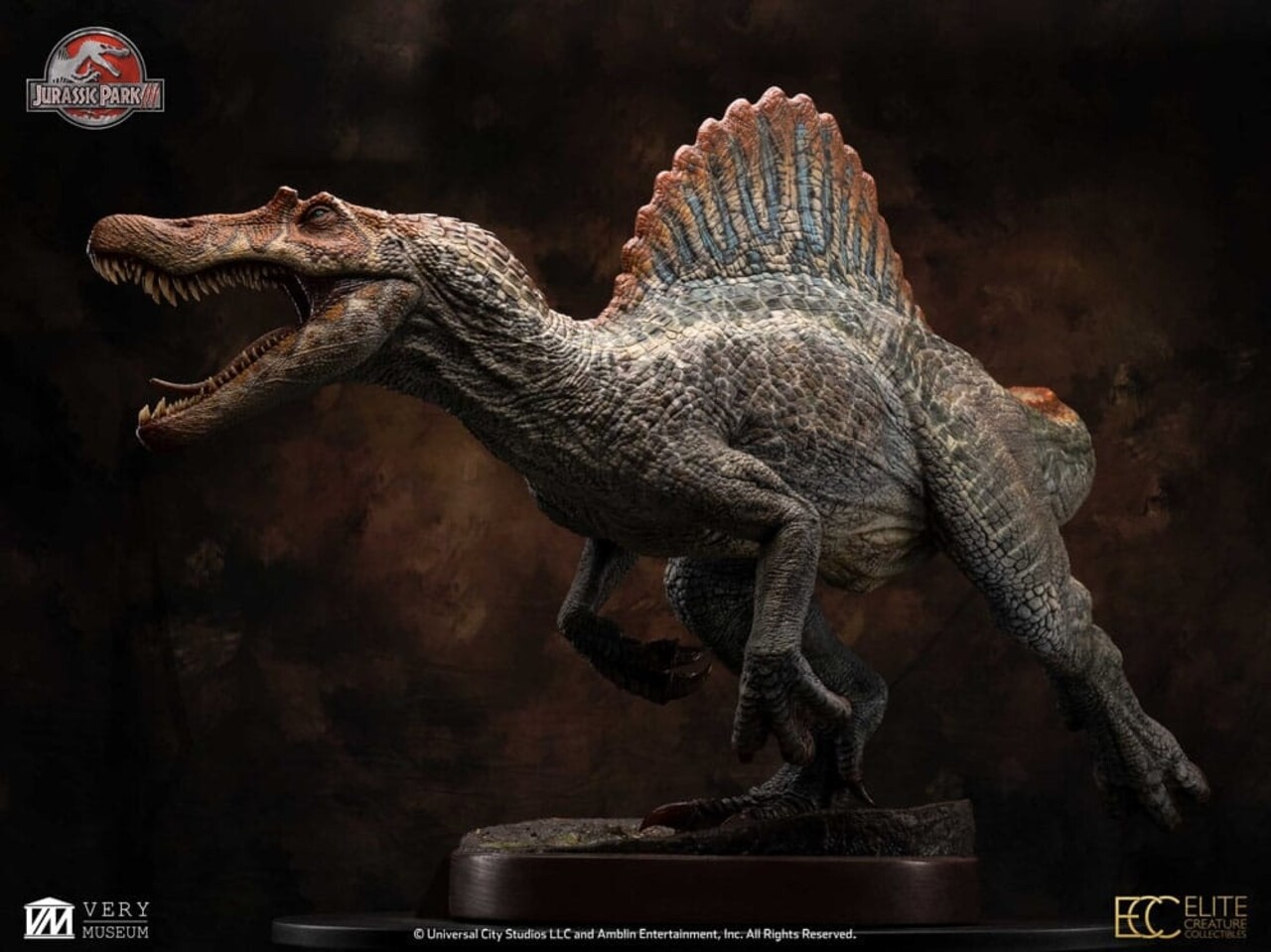 Elite Creature Collectibles Jurassic Park III Maquette 1/12 Spinosaurus 56 cm Elite Creature Collectibles Jurassic Park III Maquette 1/12 Spinosaurus 56 cm