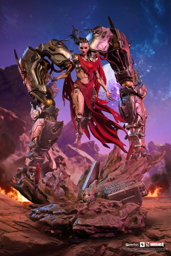 Pure Arts Borderlands 4 Statue 1/6 Callis The Ripper Queen 65 cm