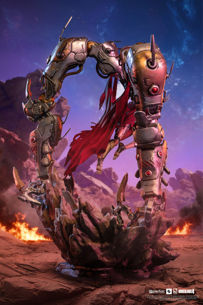 Pure Arts Borderlands 4 Statue 1/6 Callis The Ripper Queen 65 cm