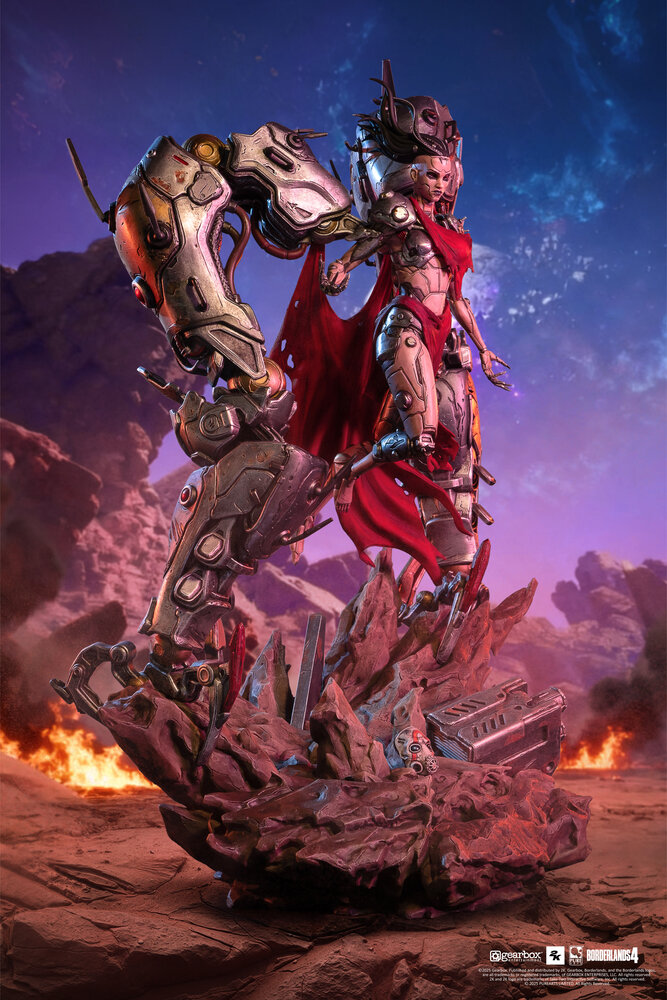 Pure Arts Borderlands 4 Statue 1/6 Callis The Ripper Queen 65 cm