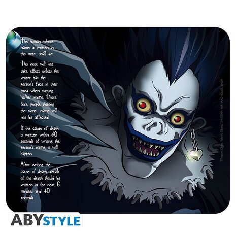 ABY Style Death Note Ryuk Mousepad