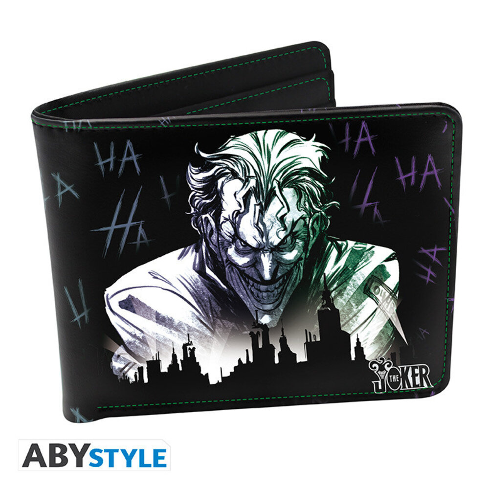 ABY Style DC Comics Laughing Joker Portefeuille ABY Style DC Comics Laughing Joker Portefeuille