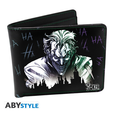 ABY Style DC Comics Laughing Joker Portefeuille ABY Style DC Comics Laughing Joker Portefeuille