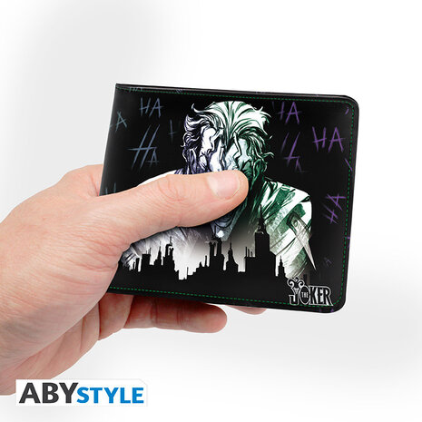 ABY Style DC Comics Laughing Joker Portefeuille ABY Style DC Comics Laughing Joker Portefeuille