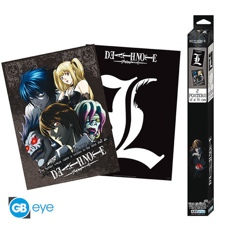 ABY Style Death Note L & Group Poster Set (2x) ABY Style Death Note L & Group Poster Set (2x)