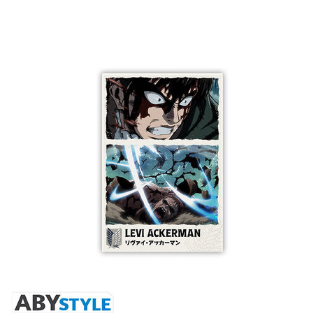 ABY Style Attack on Titan Levi Ackerman Magneet ABY Style Attack on Titan Levi Ackerman Magneet
