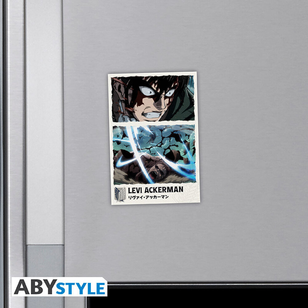 ABY Style Attack on Titan Levi Ackerman Magnet ABY Style Attack on Titan Levi Ackerman Magnet