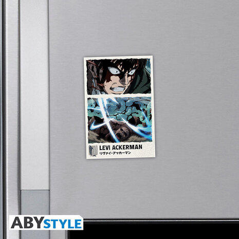 ABY Style Attack on Titan Levi Ackerman Magnet ABY Style Attack on Titan Levi Ackerman Magnet