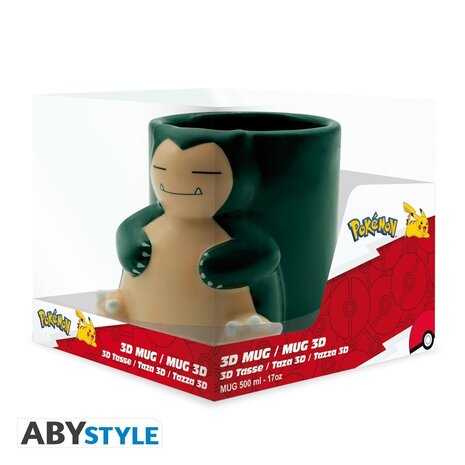 ABY Style Pokémon Snorlax 3D Mug ABY Style Pokémon Snorlax 3D Mug