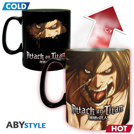 ABY Style Attack on Titan S3 Heat Change Mug ABY Style Attack on Titan S3 Heat Change Mug