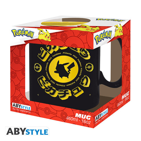 ABY Style Pokémon Pikachu Black Icon Mok