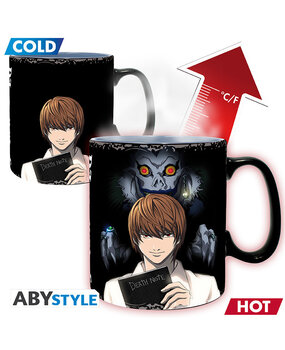 ABY Style Death Note Kira & L Heat Change Mug ABY Style Death Note Kira & L Heat Change Mug