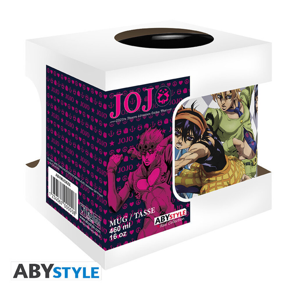 ABY Style Jojo's Bizarre Adventure Golden Wind XL Mug ABY Style Jojo's Bizarre Adventure Golden Wind XL Mug