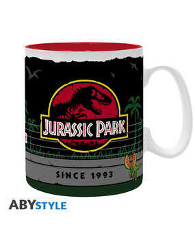 ABY Style Jurassic Park Dinosaur Kingdom XL Mug ABY Style Jurassic Park Dinosaur Kingdom XL Mug