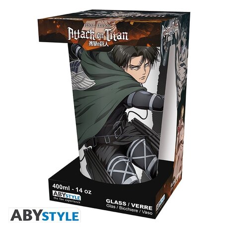 ABY Style Attack on Titan Levi S4 Xl Glass