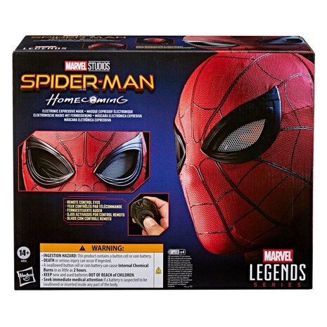 Hasbro Spider-Man: Homecoming Replica 1/1 Mask Spider-Man Hasbro Spider-Man: Homecoming Replica 1/1 Mask Spider-Man