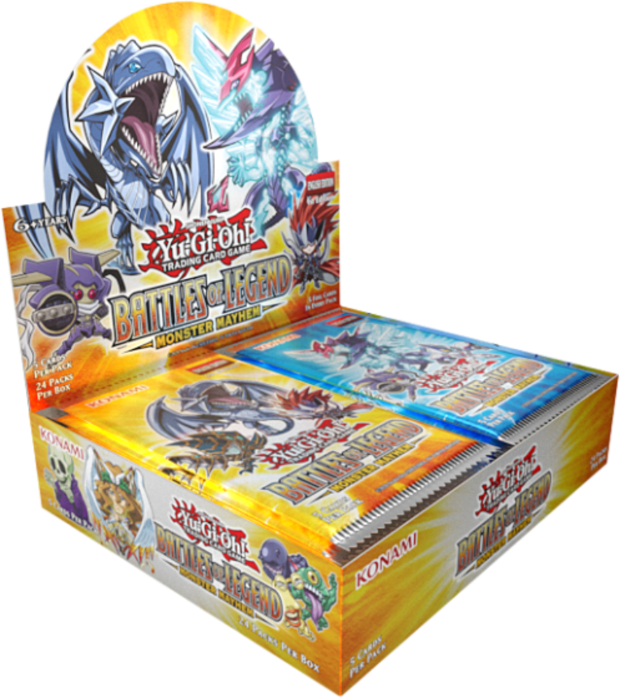 Konami Yu-Gi-Oh! Battle of Legends: Monster Mayhem Boosterbox
