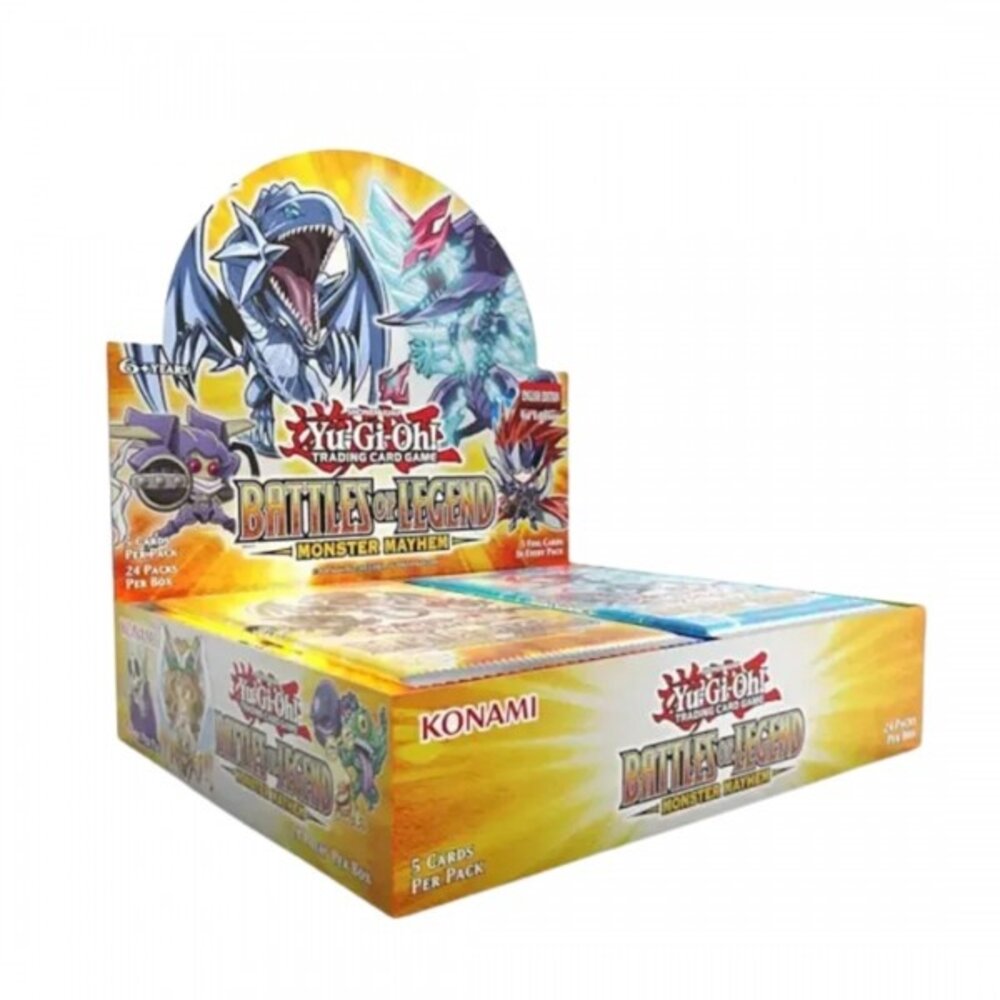 Konami Yu-Gi-Oh! Battle of Legends: Monster Mayhem Boosterbox