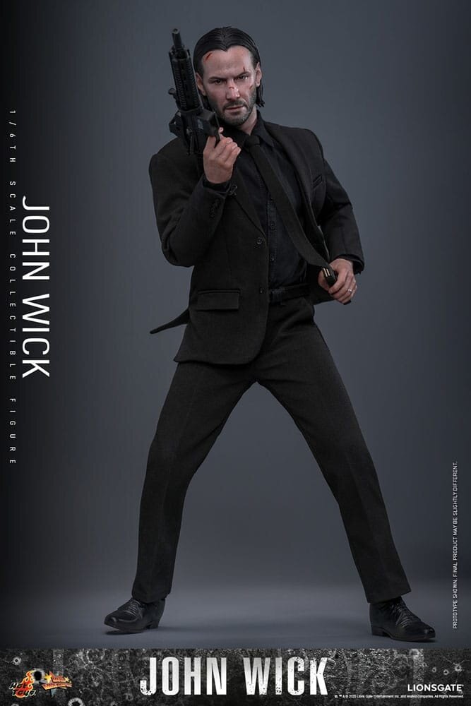 Hot Toys John Wick Action Figure 1/6 John Wick 31 cm