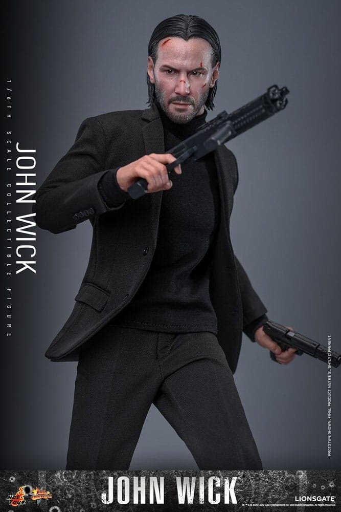 Hot Toys John Wick Action Figure 1/6 John Wick 31 cm