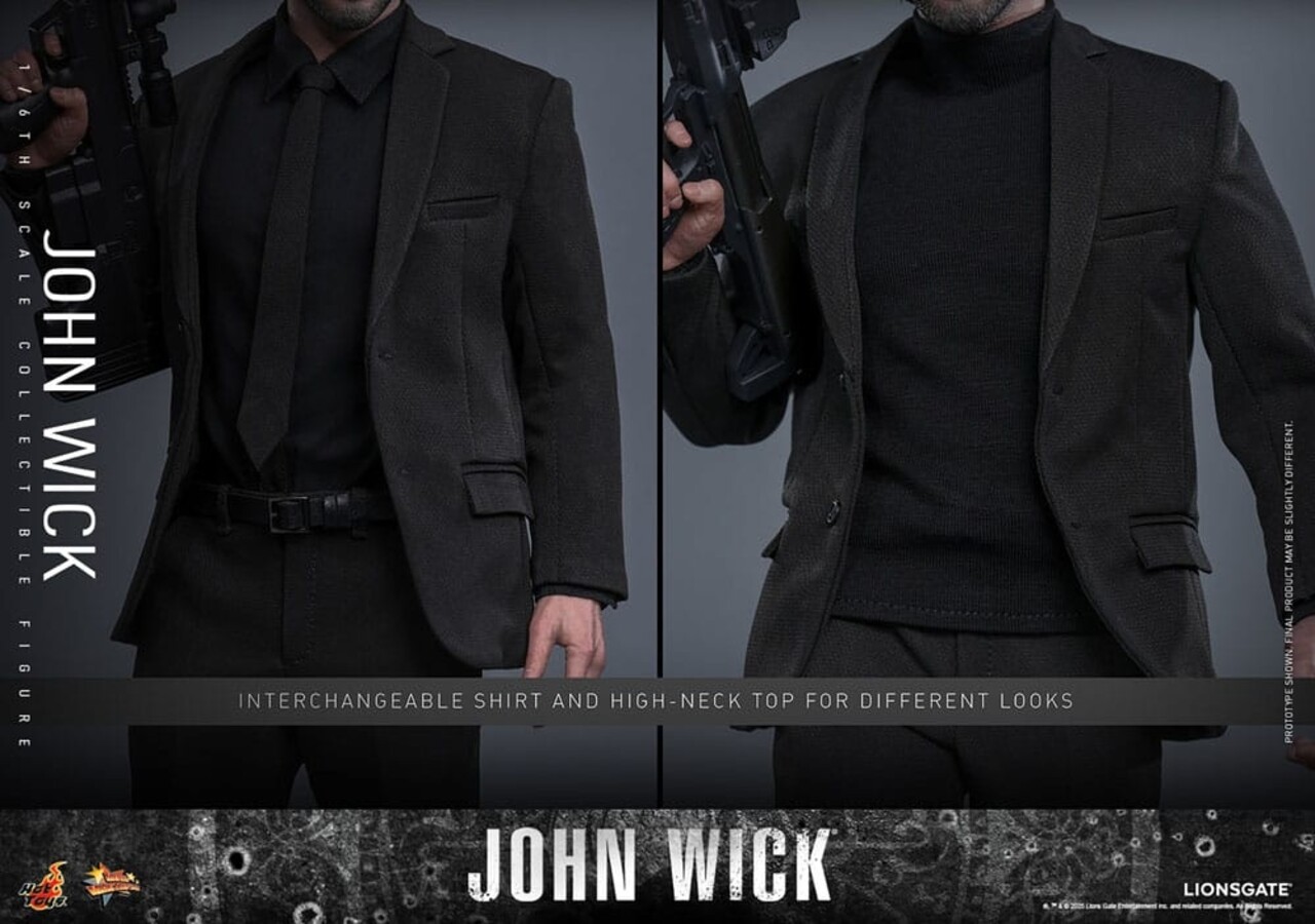 Hot Toys John Wick Action Figure 1/6 John Wick 31 cm