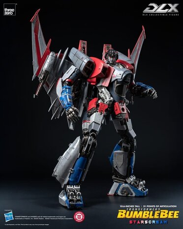 Threezero Transformers DLX Action Figure Starscream Bumblebee 27 cm