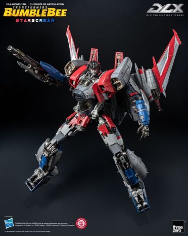 Threezero Transformers DLX Action Figure Starscream Bumblebee 27 cm
