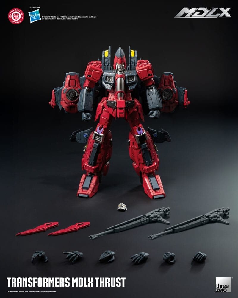 Threezero Transformers MDLX Action Figure Thrust 20 cm