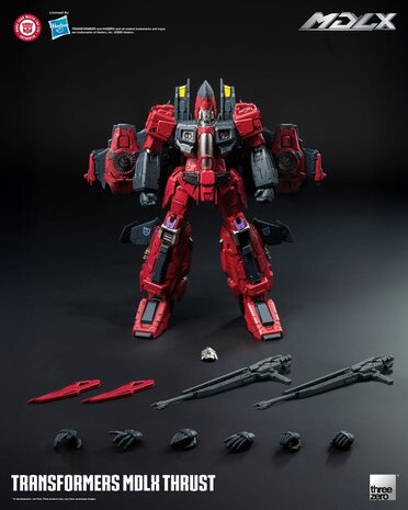 Threezero Transformers MDLX Action Figure Thrust 20 cm