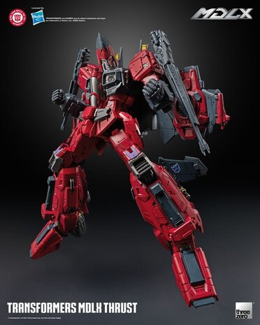 Threezero Transformers MDLX Action Figure Thrust 20 cm