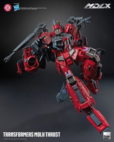 Threezero Transformers MDLX Action Figure Thrust 20 cm