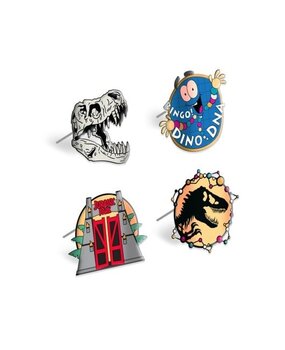 Grupo Erik Jurassic Park Set Pins (4x) Grupo Erik Jurassic Park Set Pins (4x)
