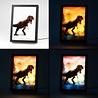 Grupo Erik Jurassic Park LED Framed Print 20 x 28 cm