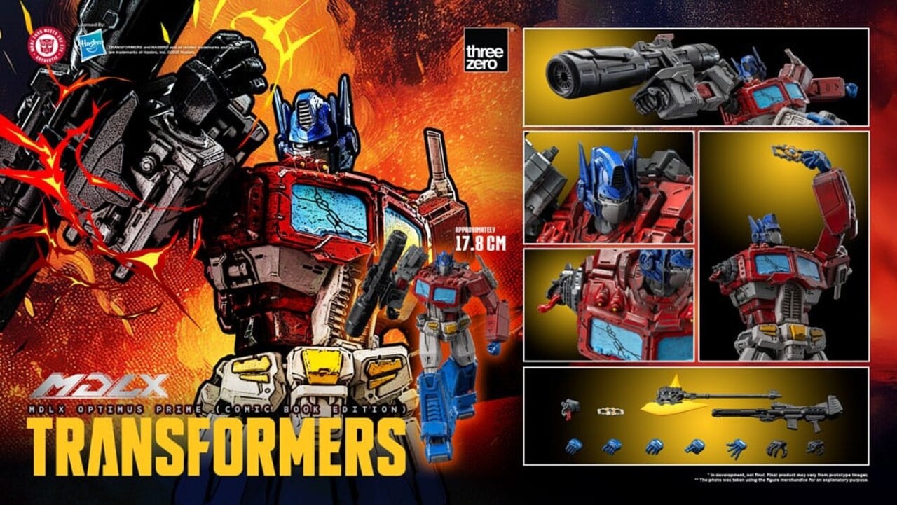 Threezero Transformers MDLX Action Figure Optimus Prime (Comic Book Edition) 18 cm Threezero Transformers MDLX Action Figure Optimus Prime (Comic Book Edition) 18 cm